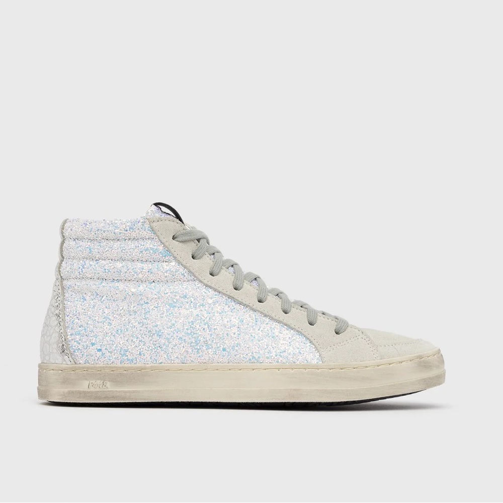 Skate Hi-Top Glitter Sneakers